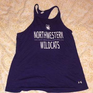 Under Armour northwestern wildcats tank top